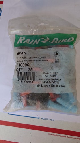 Rain bird 6van - (qty.,
